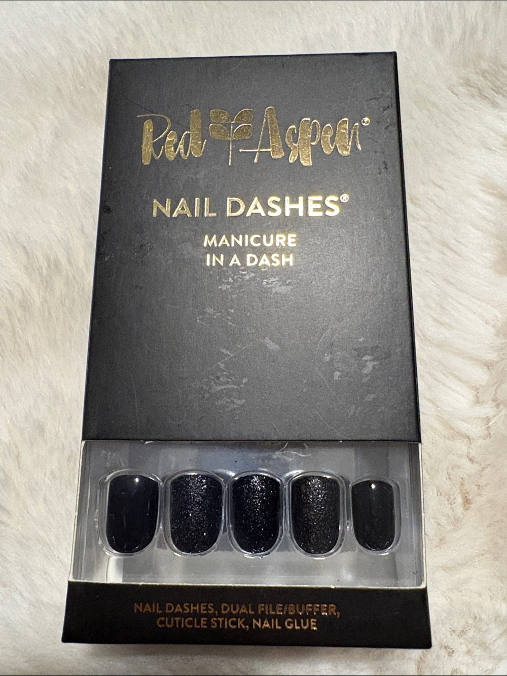 Black Press On Nails- Press-On Manicure